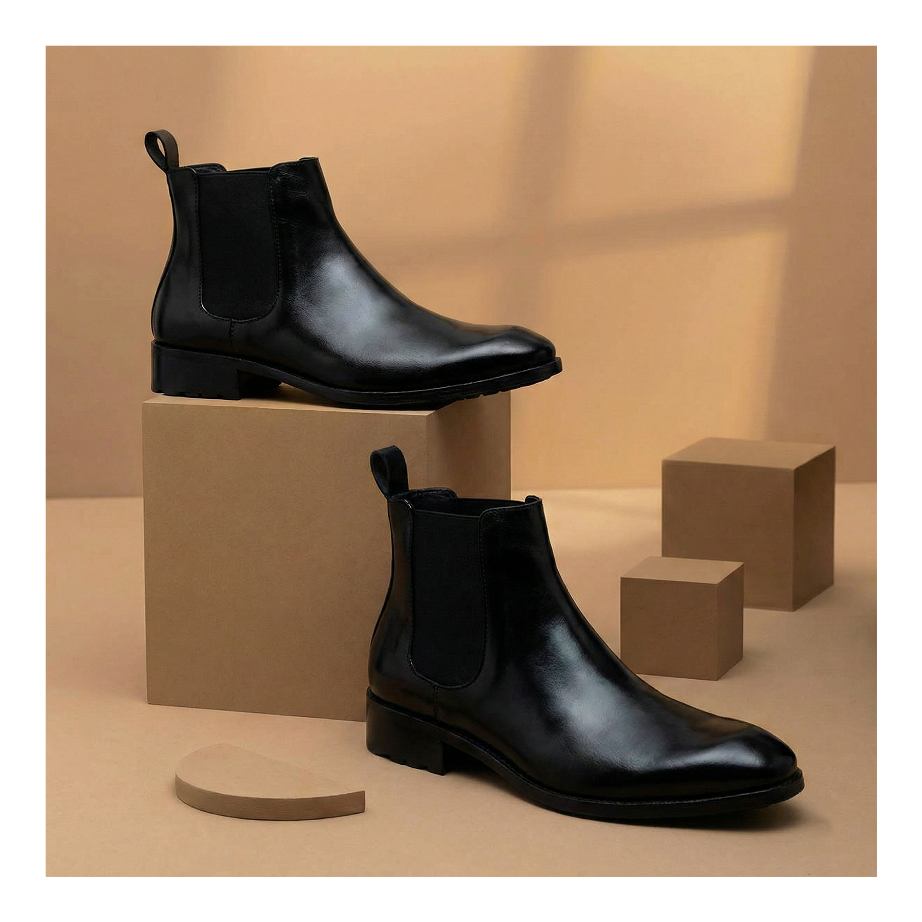 Mens Chelsea Boots- Black