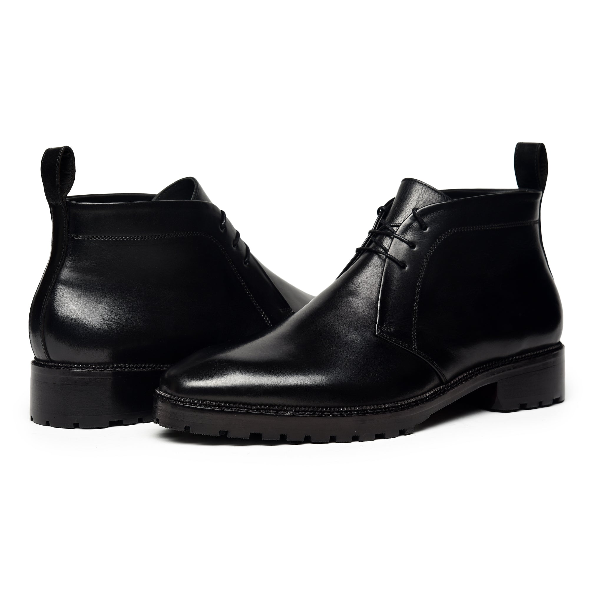 Classic Chukka Boots- Black
