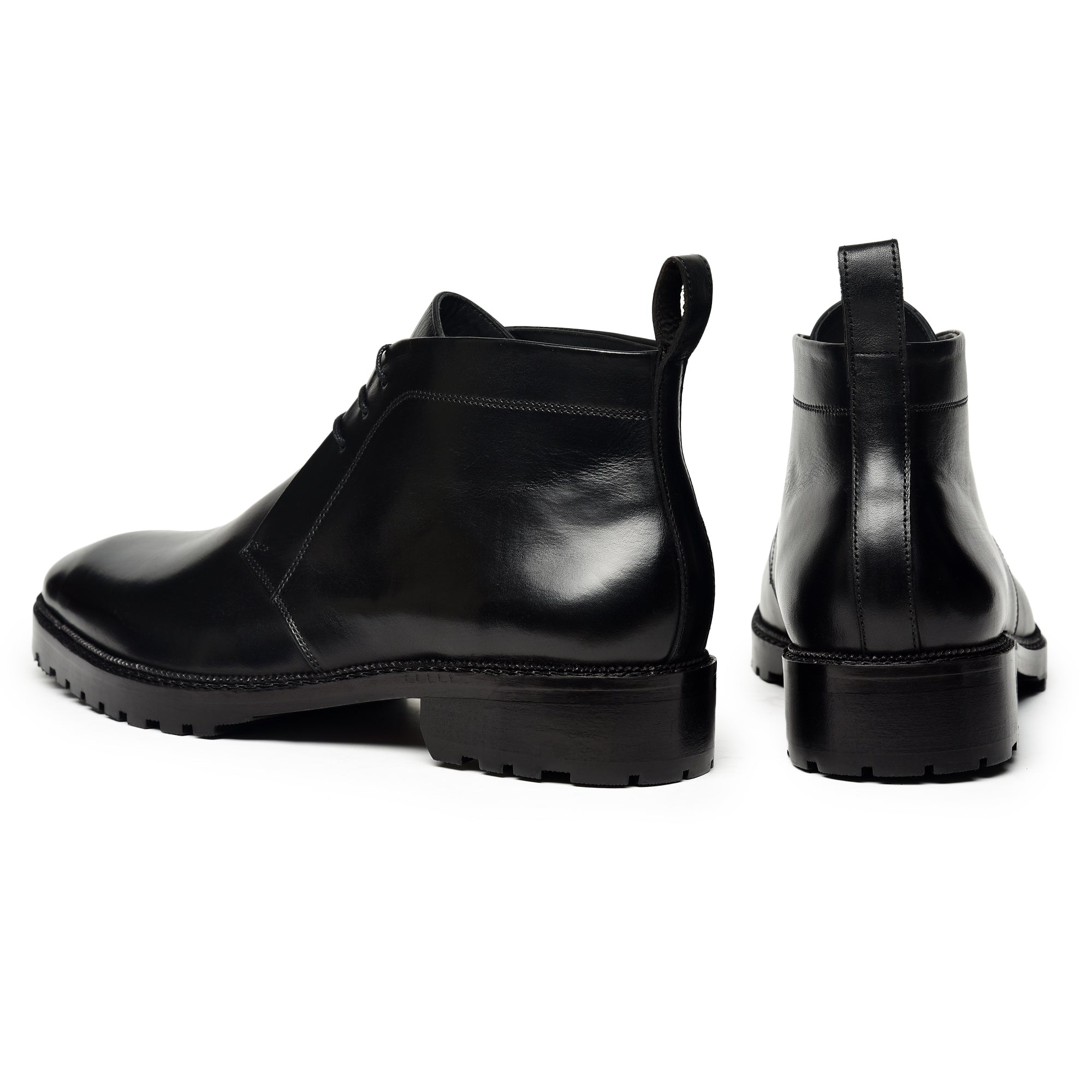 Classic Chukka Boots- Black
